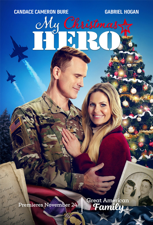 Flowery_Fangirl's tweet photo. Re-watched this very patriotic and inspiring movie tonight. 😍 Hope there's more of these military themed movies coming. :) @GAfamilyTV @candacecbure #GabrielHogan #RobinDunne #MyChristmasHero #GreatAmericanFamily #ChristmasInJuly https://t.co/kcM2webrRM