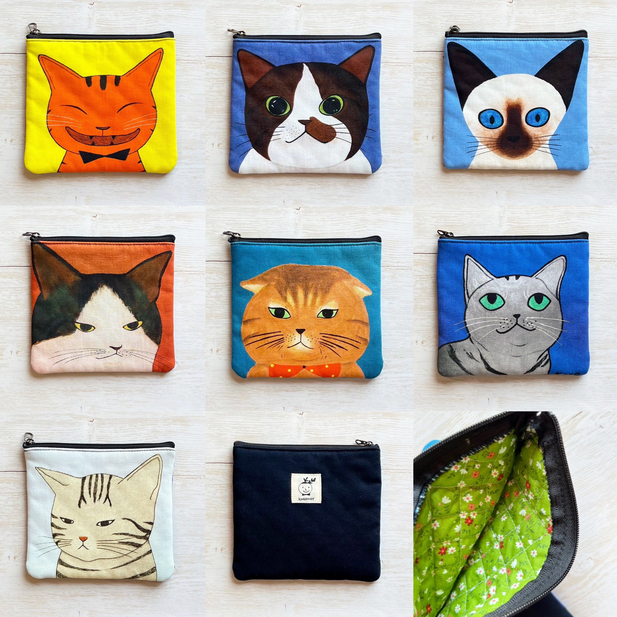 ギン猫　ポーチ 猫雑貨Mimy =`ω´= on X: 