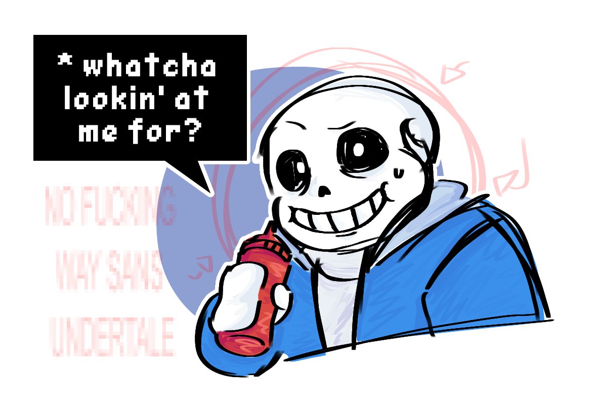 oshsaysstuff's tweet photo. the said eddsworld fanartist draws sans undertale... well! uhm! what! 

#undertale https://t.co/AKLLmpqyns