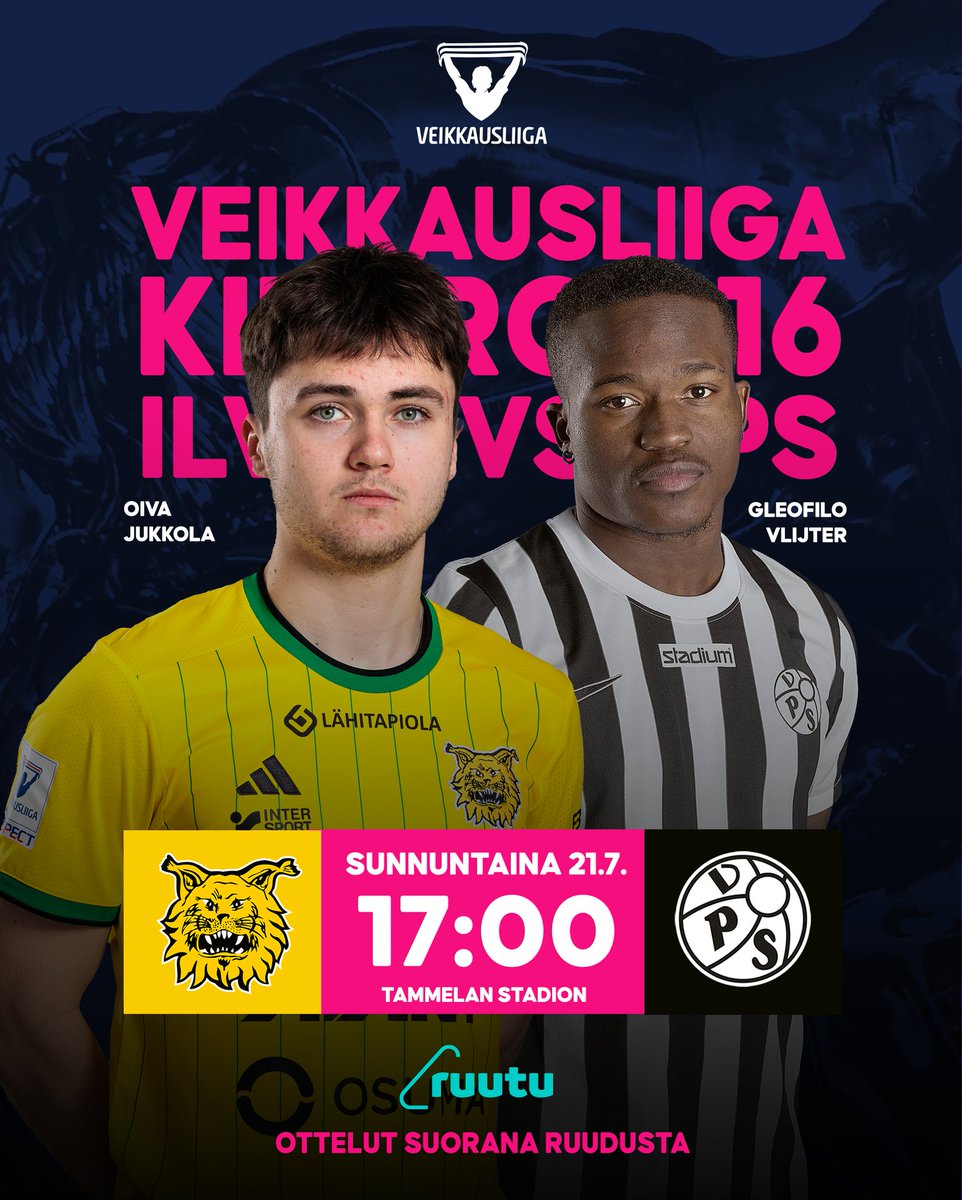 Veikkausliiga's tweet photo. VPS ja sen runsaslukuinen kannattajajoukko matkaavat tänään Tampereelle 🚌
Ilves🆚VPS
🕔21.7. 17:00
🏟Tammelan Stadion
🎫https://t.co/lznvoYA2AR
🌤+23
📺https://t.co/Q3YqENKgRC
🎙Velja Engström
👮♂️Mohammad Al-Emara
Otteluennakko: https://t.co/6XBLfN70Kg
#Veikkausliiga #ILVVPS https://t.co/3KE0nO9fKH