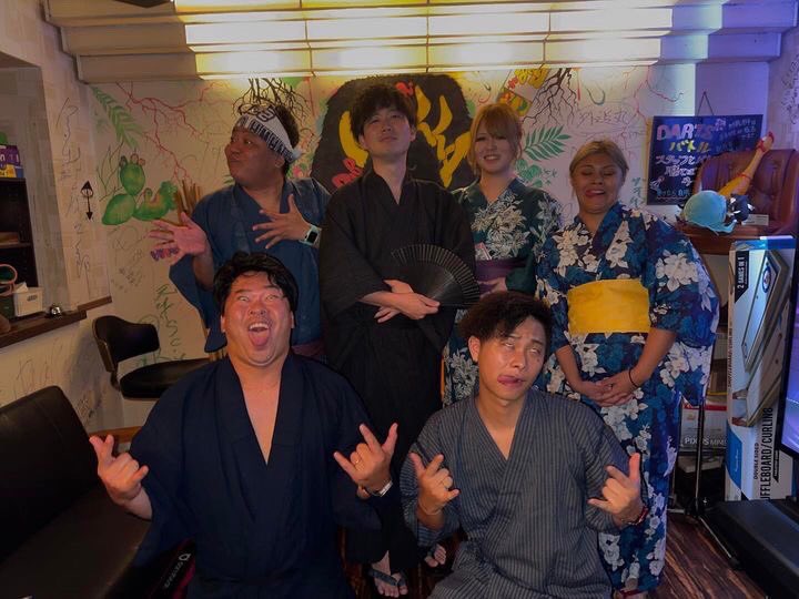 gorilla_bar_'s tweet photo. 昨日は浴衣イベントでした！！
ゴリラに来てくれた方ありがとうございました💙
これからもたくさんの情報を発信していきますね😆 https://t.co/kiAysccQ5H