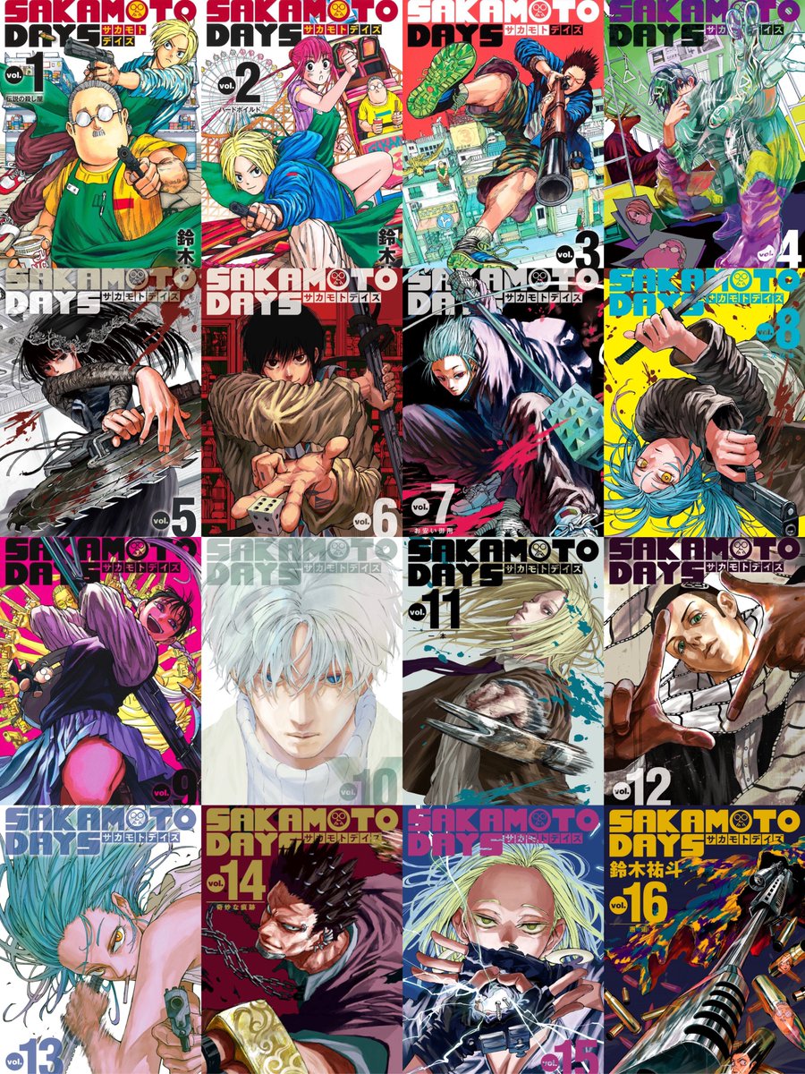 Bunggub_'s tweet photo. อวยรอบที่ 1247492837 ชอบปก sakamoto days มากๆๆๆๆๆๆ ยูโตะทำถึงเกิ๊น ปกสวยตึงทุกปก แสงเงา คอมโพส มุมกล้องคือตาแตก สวยจึ้ง เท่มาก แล้วตัวละครที่ได้ขึ้นปกคือเก่งเท่ทุกคน (ที่ยังไม่ขึ้นก้เก่ง!!) ❤️‍🔥

ซากะเดย์เป็นอีกเรื่องที่ชั้นเก็บเล่มหมดทุกเล่มจริงๆ รักอะ 🥺✨ https://t.co/A9dzvQLnQn