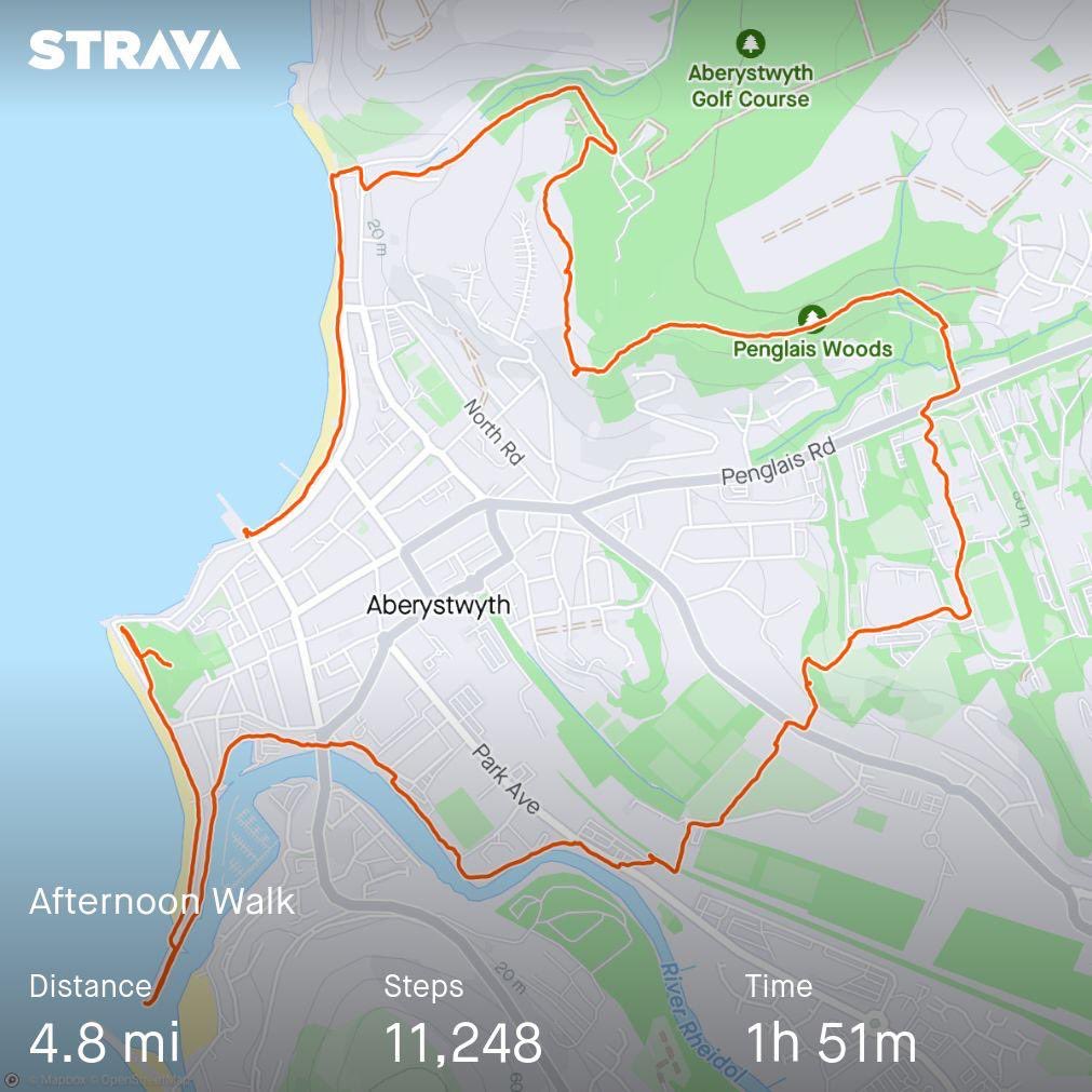 CereProstateCym's tweet photo. Great walk taking in the superb historic and natural sights of Aberystwyth. Some travelled a long way to be part of it,coming from Anglesey, Denbigh, Swansea, Neath and Northants. 

Well done all and thanks for being part of the @ProstateCymru Big Walk. https://t.co/TWmIQiLb1I