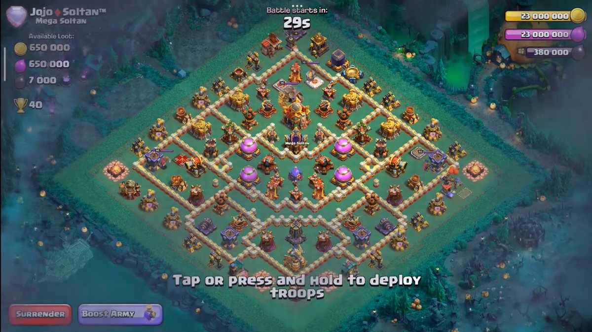 StrawHatCoC's tweet image. &quot;Jojo23&quot; &amp;amp; &quot;Navi Stars&quot; Legend League Bases✌️

1) Jojo23

link.clashofclans.com/en?action=Open…

CC: 2IG/3HH/Archers

2) Navi Stars

link.clashofclans.com/en?action=Open…

CC: 2IG/3HH/Goblins

Note: Both Are Using Same Base With Few Changes.

#ClashofClans #LegendLeague #LegendBase #CoC #Supercell