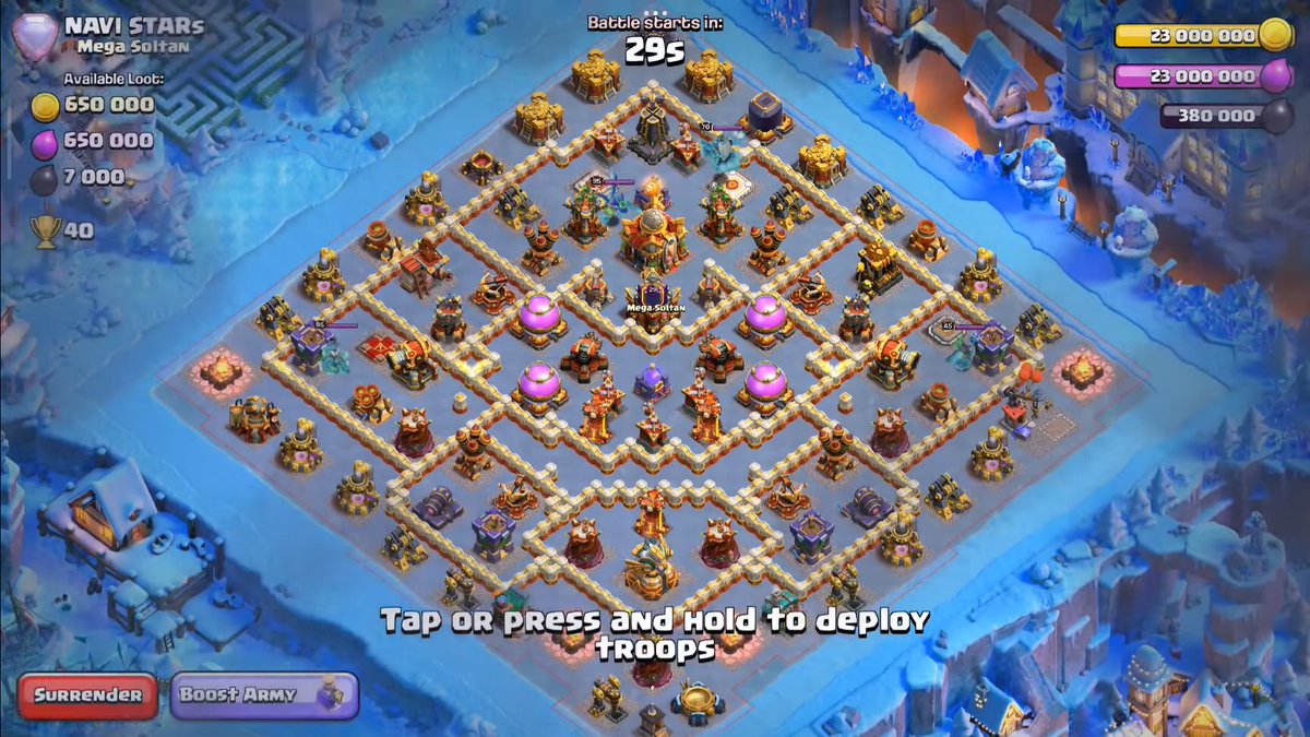 StrawHatCoC's tweet image. &quot;Jojo23&quot; &amp;amp; &quot;Navi Stars&quot; Legend League Bases✌️

1) Jojo23

link.clashofclans.com/en?action=Open…

CC: 2IG/3HH/Archers

2) Navi Stars

link.clashofclans.com/en?action=Open…

CC: 2IG/3HH/Goblins

Note: Both Are Using Same Base With Few Changes.

#ClashofClans #LegendLeague #LegendBase #CoC #Supercell
