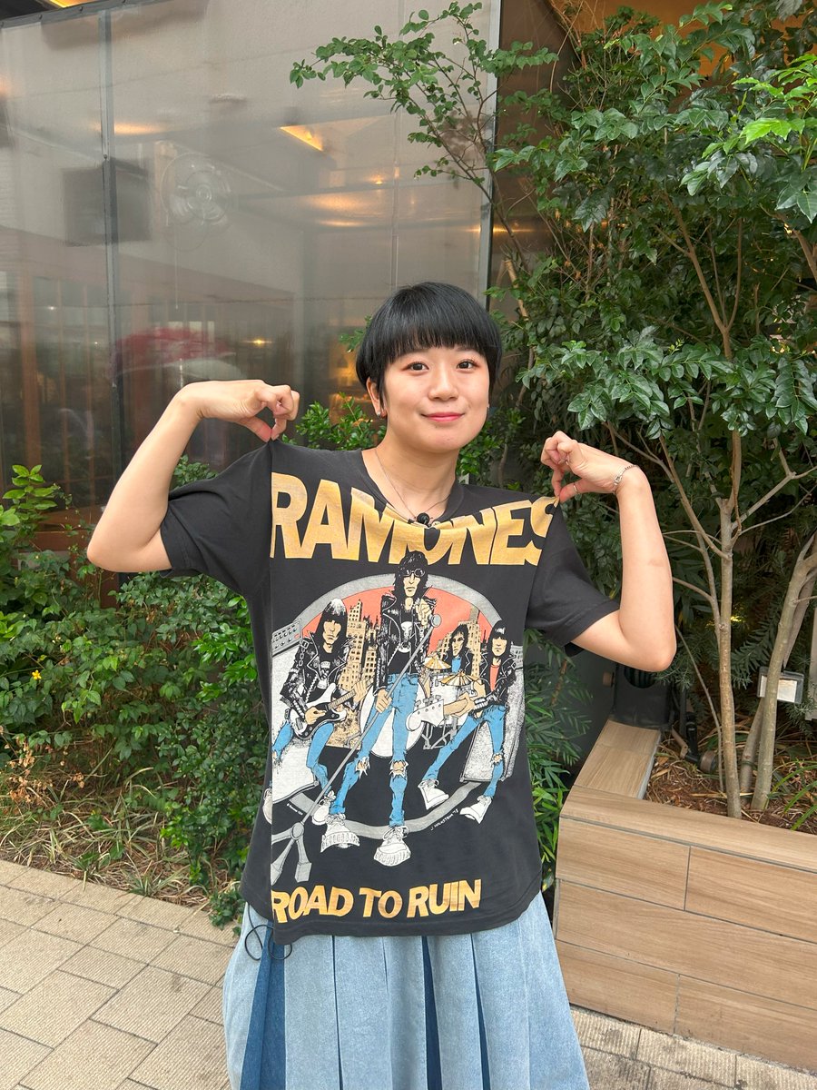 ◢◤#あしたのZIP!◢◤ #ZIP特集 は…若者に大人気！ 「バンドTシャツ