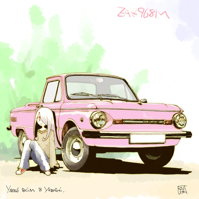 Zaz968M Pickup (・×・)#LWA_jp #Ukraine 