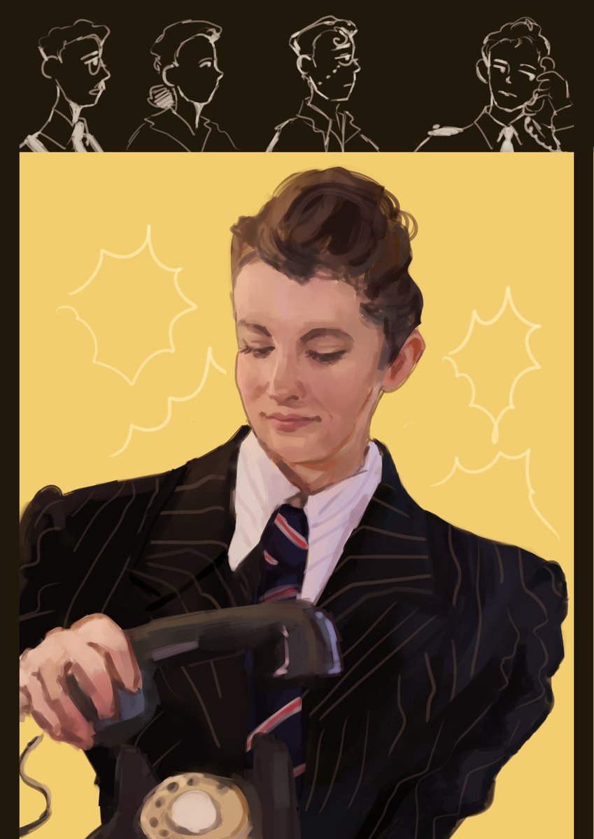 cameomv's tweet image. london receiving! ☎️

the recent ig video was so cute...i had to do smth based on it when i had the chance