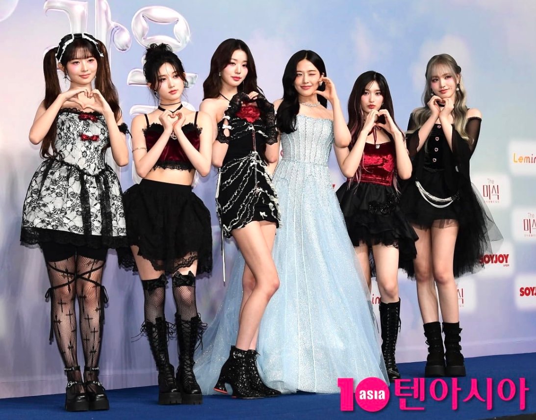 IVE at the SBS Gayo Daejeon Summer red carpet.
