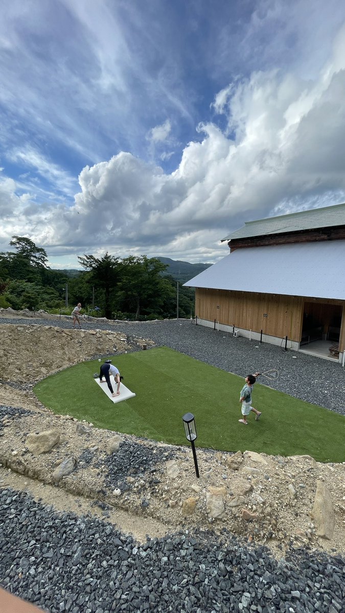 macmac7700's tweet photo. 夏休み入りを盛大に楽しんでる我が家😁

#桃
#山形
#キャンプ
#五色温泉オートキャンプ場 https://t.co/woTDeq9cNH
