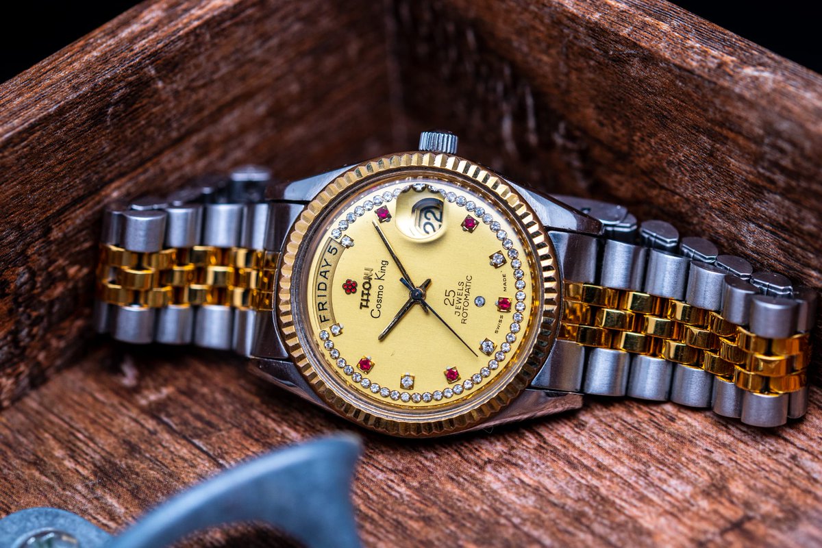 XcellentWatches's tweet photo. ⚡ Petit flashback ⚡
Avec cette #Titoni Cosmo King vendue ici-même en décembre 2022 https://t.co/QD9EoD1i3e
