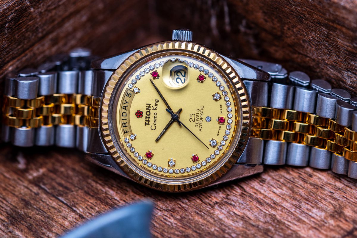 XcellentWatches's tweet photo. ⚡ Petit flashback ⚡
Avec cette #Titoni Cosmo King vendue ici-même en décembre 2022 https://t.co/QD9EoD1i3e