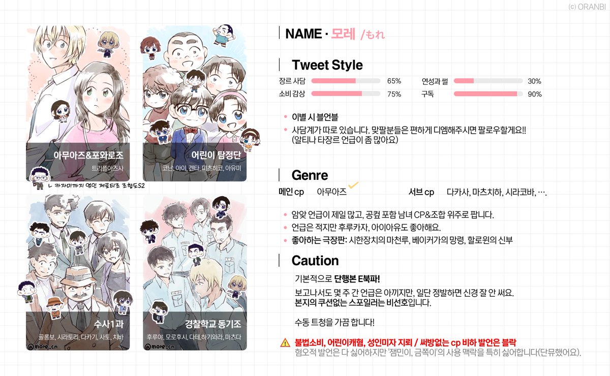 모레 もれ tweet media