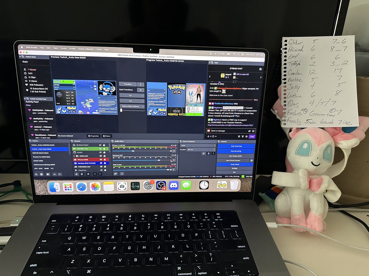 BlueToed's tweet photo. #Live #Twitch #PoGo #PokemonGo #TheBlueToedMonkey ✌🏼💙🐒🕹️ The kids are helping me play w|Cheat Sheet. Lol #SillyMonkey #JoinUs https://t.co/fiLGkgad99
