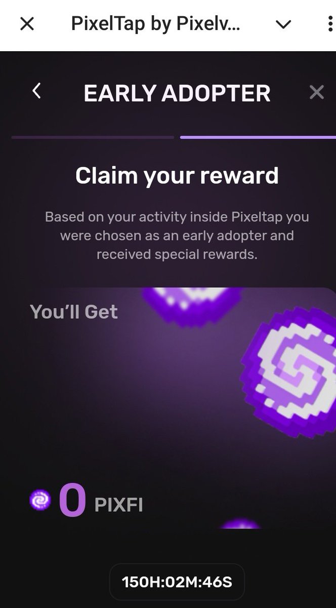 #Pixelverse has heard your cry, don't worry because ALL would be able to claim their $PIXFI airdrop 🪂 tokens allocations shortly.

Don't panic... Everyone from level 1 will be Allocated and those who have already claimed theirs will soon be credited by their respective exchanges