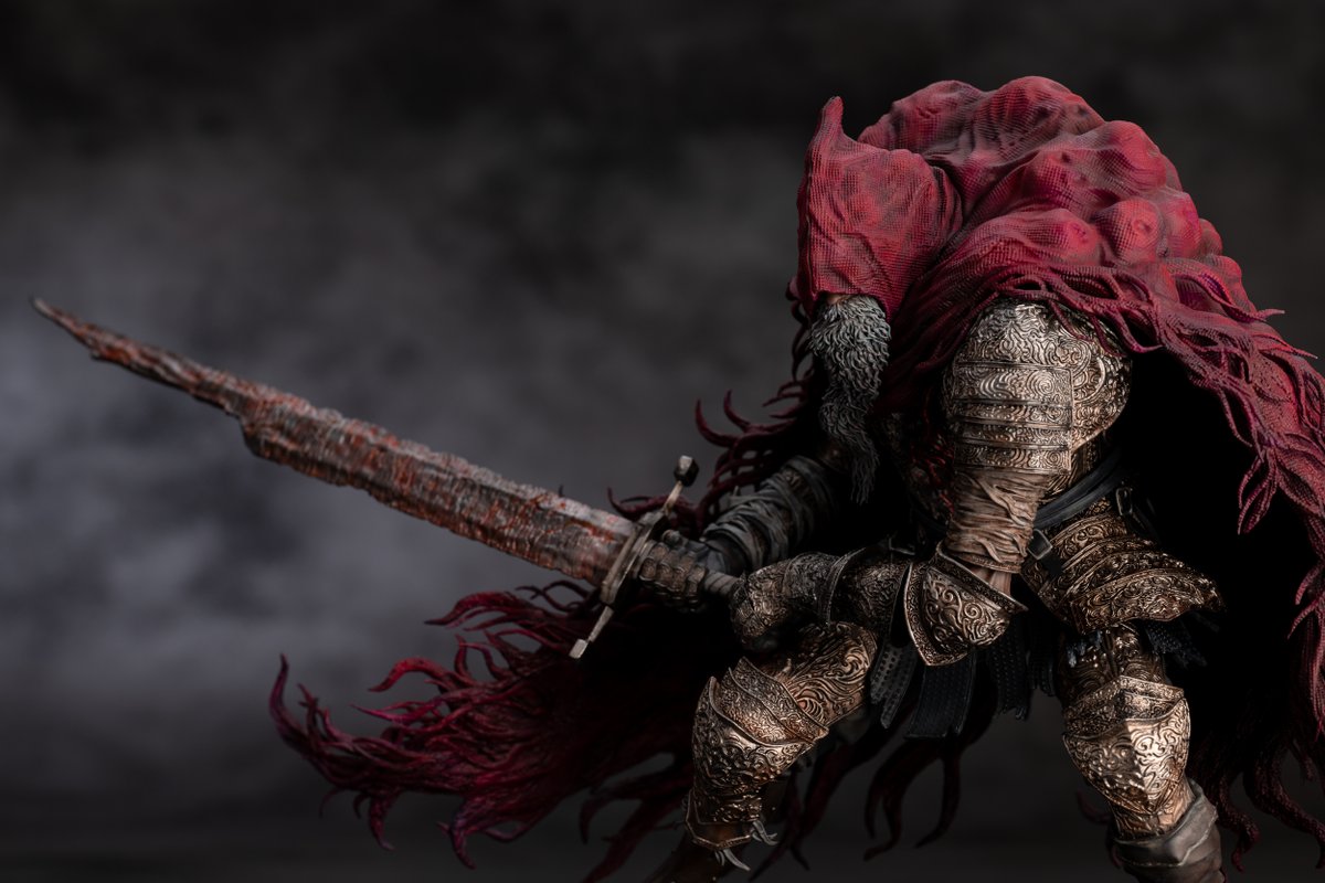 DARK SOULSⅢより、奴隷騎士ゲール を作成しました。WFにてガレージ