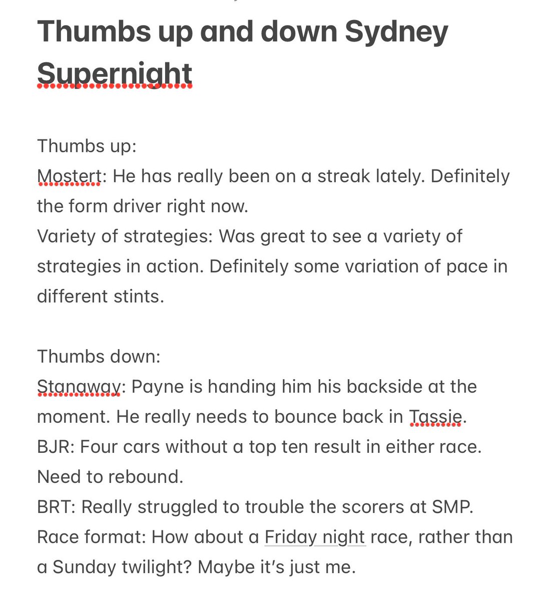 V8SC Opinion tweet media