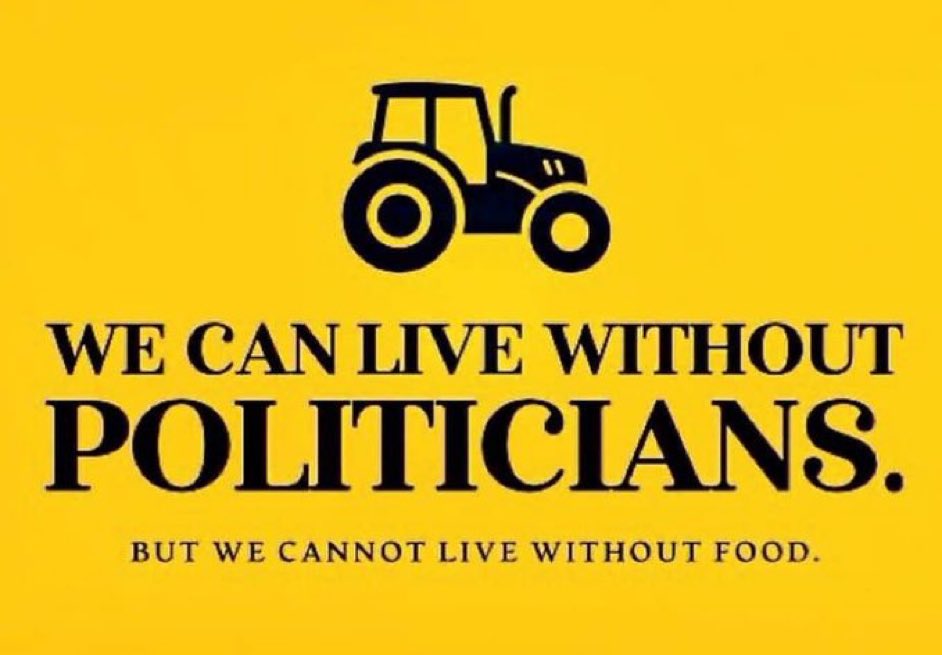 No Farmers, No Food tweet media