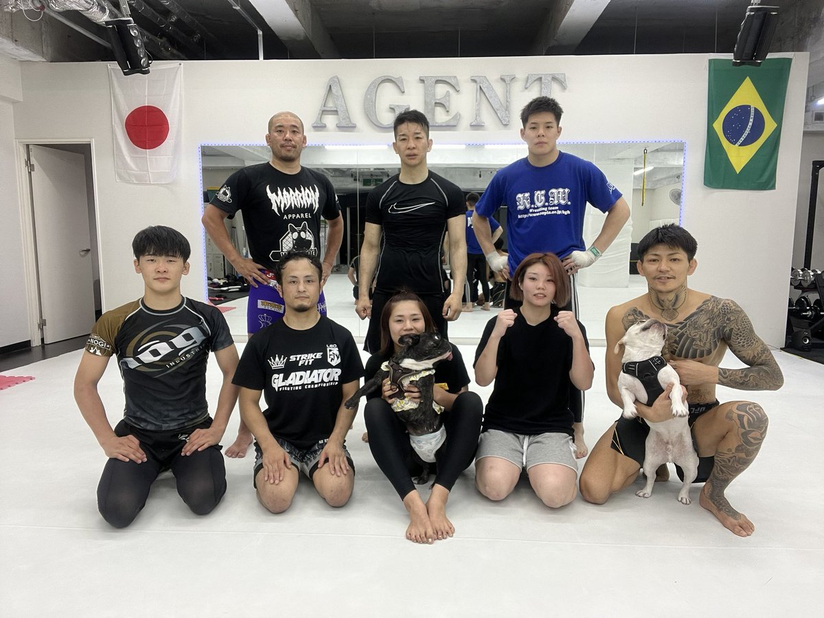 Nobushige_Egi's tweet photo. AGENTで開催の土曜選手練🔥
いい練習させてもらってます🙏

WARDOGの試合まで後2週間
最後まできっちり仕上げます❗
#TEAMAGENT  #岡山  #MMA https://t.co/d4Rptn9FCv