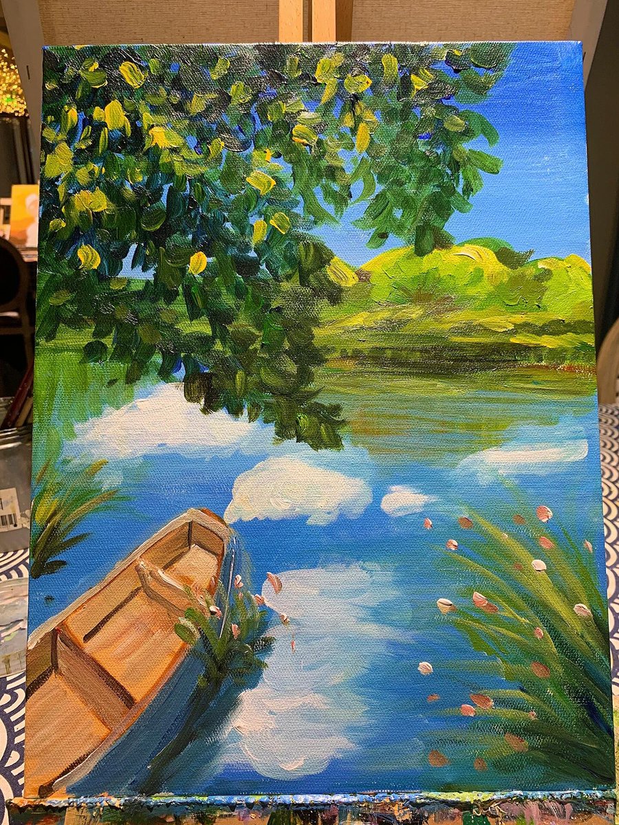 tapesooj's tweet photo. I won't play the piano today. I'll record my love for painting. https://t.co/RbWBen54v6