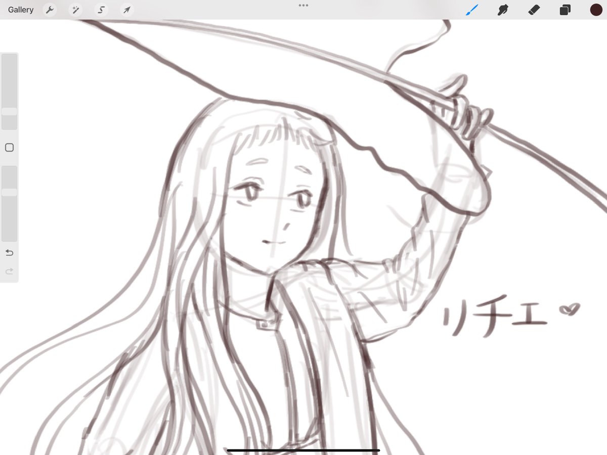 #Δ帽子 #witchhatatelier
smiling richeh リチェ らくがき
