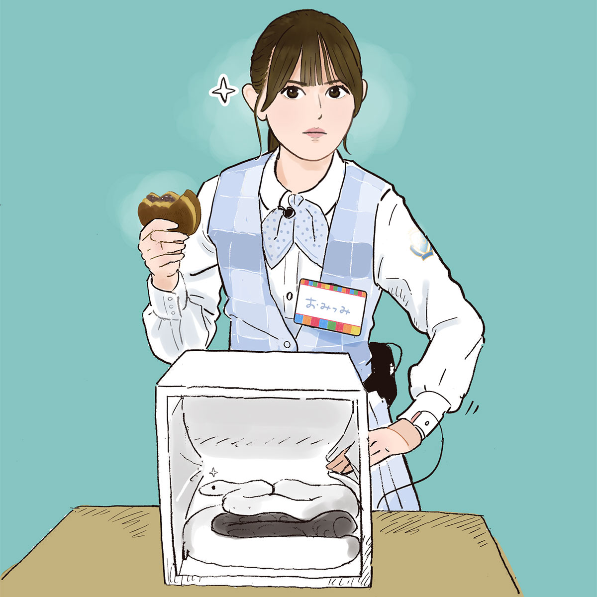 「#平岡海月」|タテノカズヒロのイラスト