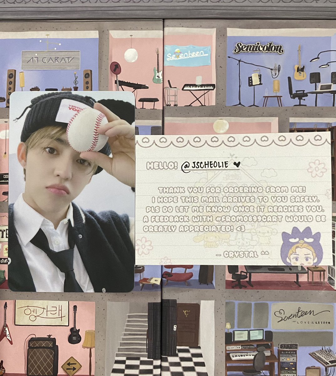 jscheolie's tweet photo. 💌: #chelluvmail ੈ✩‧₊˚ ♡
thank you so much @0899cart pagpapauwi sa bebe koo !! superr gandaa nyaaa hueheuheue TT super dali ka transact mwahh😽🩷
#from0899cart https://t.co/sgfoFkLaBl