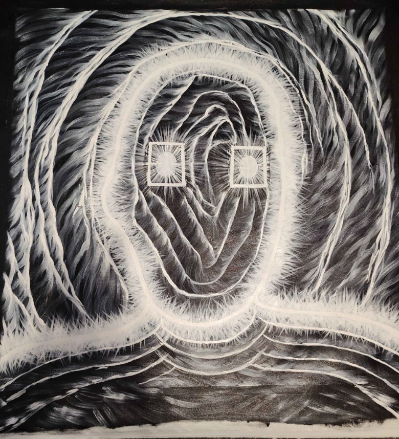 Art > Everything...  

I'm so grateful and humbled to be the first recipient of this huge 36x36 inch physical canvas of my 1/1 PFP,  #7 from the CLASSIFIED CARTEL on  #Bitcoin 

🏴  1/1 art stacked with all 12 satributes 
🏴  Inscribed on the most secure and widespread
