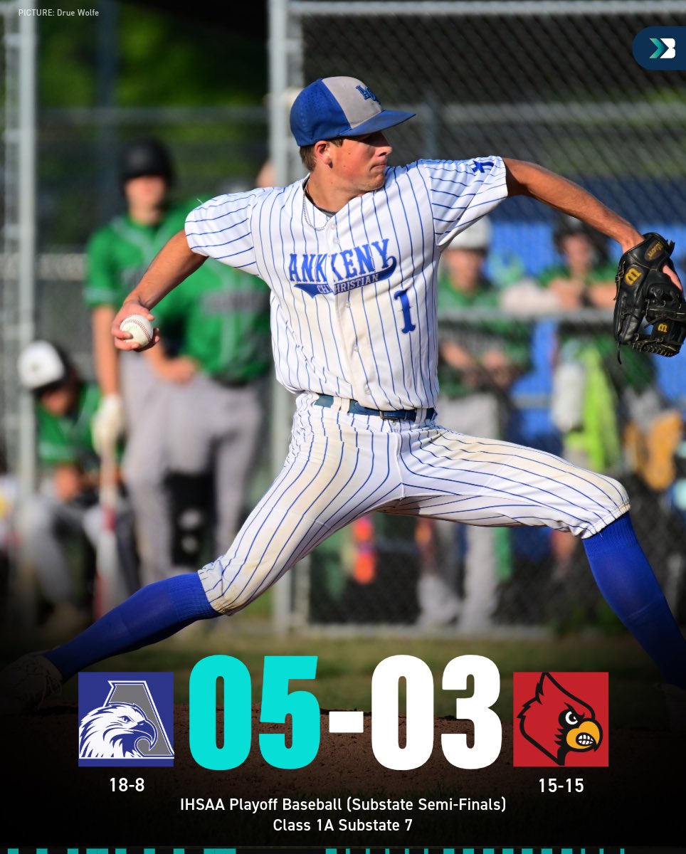 🚨FINAL SCORE🚨

Ankeny Christian defeats Earlham 5-3 🔥