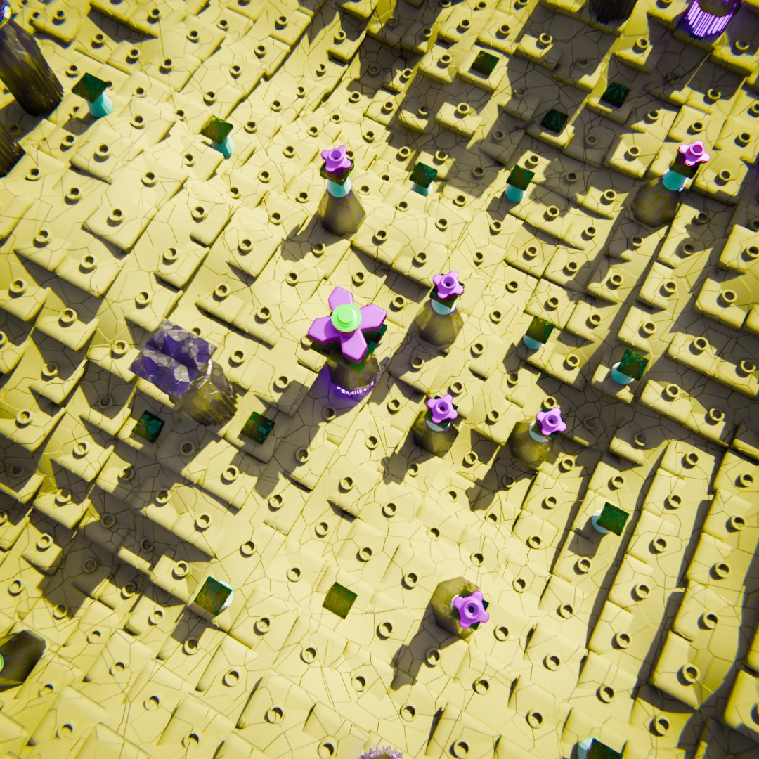 leafy_5's tweet photo. Day 1025- Brick'd Propagation

Still-frames for fun

🧩 Blender 4.1
🧩 Cycles
🧩 3D LEGO .obj’s from @mecabricks

#everydays #blender #cyclesrender #b3d #3dillustration #lego #3dgraphics #geometrynodes #simulationnodes #cellularautomata https://t.co/XSP93EPd6Q