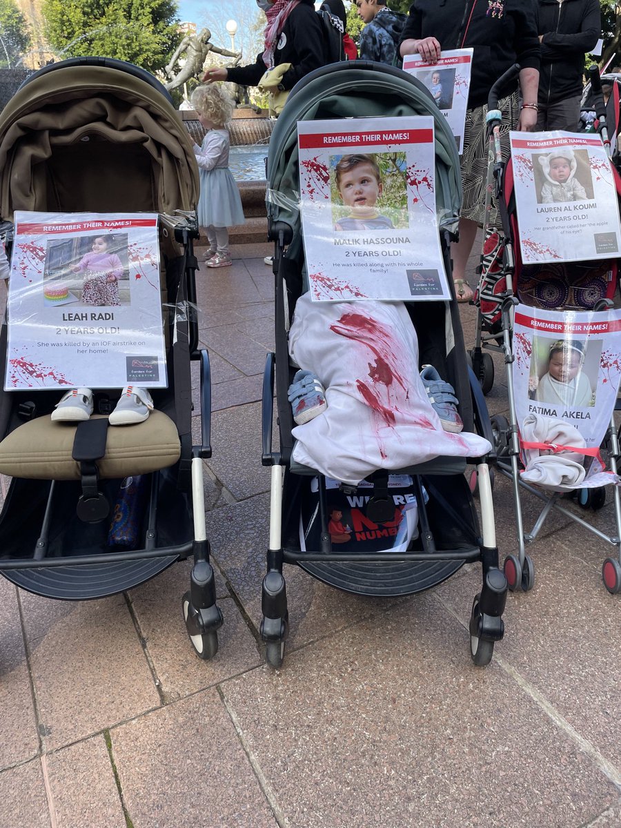 BDS_Australia's tweet photo. Gaza rally Sydney - 9 months on and the carnage continues. #Israel is a terror state enabled the US and the Aust govt and the EU. #MilitaryEmbargoNow #SanctionsNow #ICC4Israel #ICJ4Israel https://t.co/JdfdTlXJJZ