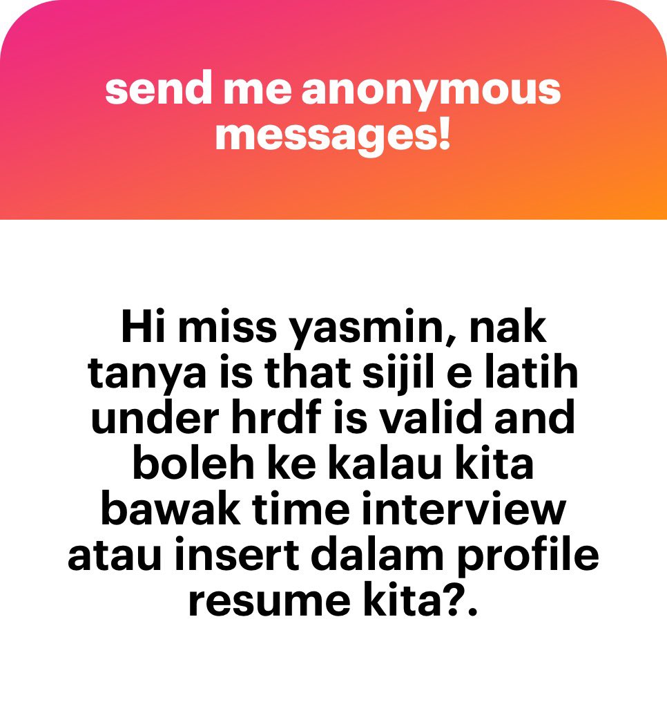 reviewbyyasmin's tweet photo. Yes, definitely! It’s valid &amp; recognised by all Msian recruiters. 

Yes, add it to your CV in a ‘Certificates/Training/Workshops’ section - share the title, provider, year completed + what you learnt (f ada space on yr CV). Can also print &amp; bring juga. https://t.co/beeh5KkzoR