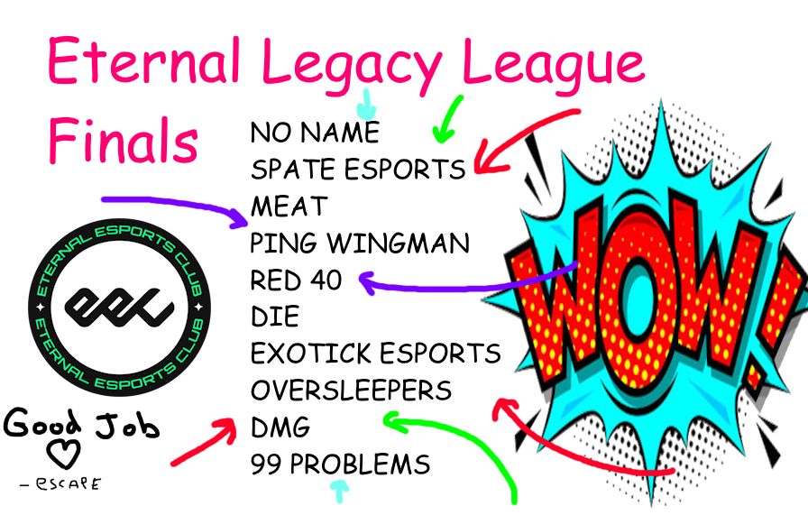 EternalEEC's tweet photo. Here are the first 10 teams to make the $2000 Eternal Legacy League Grand Finals out of winners bracket. 

(our graphic designer is asleep)
@PlayApex @PlayApexEsports https://t.co/fCsBiBN6lO