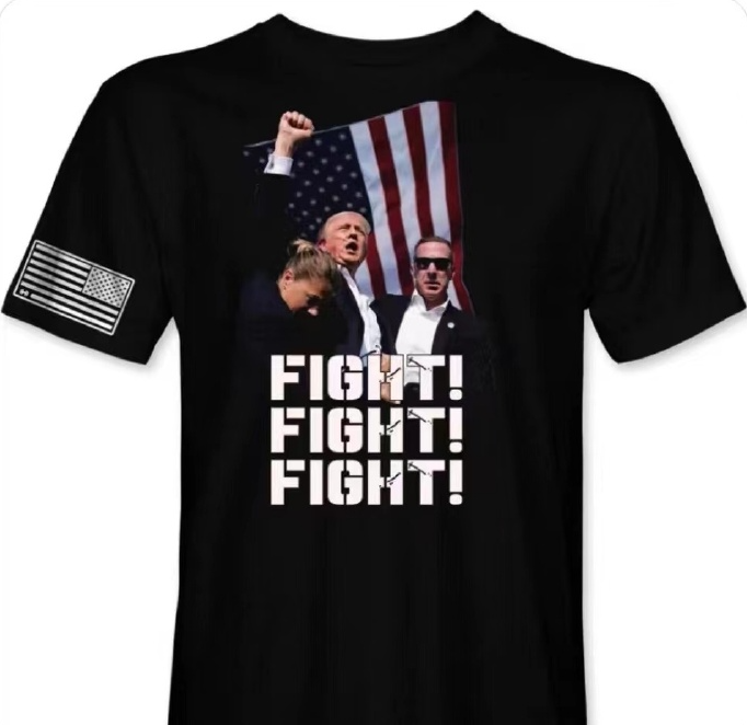 Trump gets shot, one hour later,  Trump  T-shirts appear in Chinese stores🤣🤣

#trump