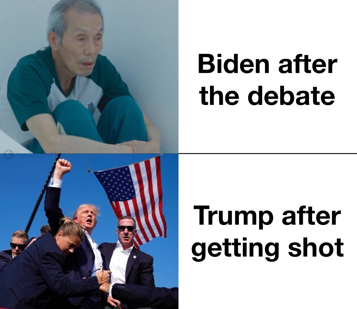 TheRabbitHole's tweet photo. Stark contrast https://t.co/dMeJ8frV3z
