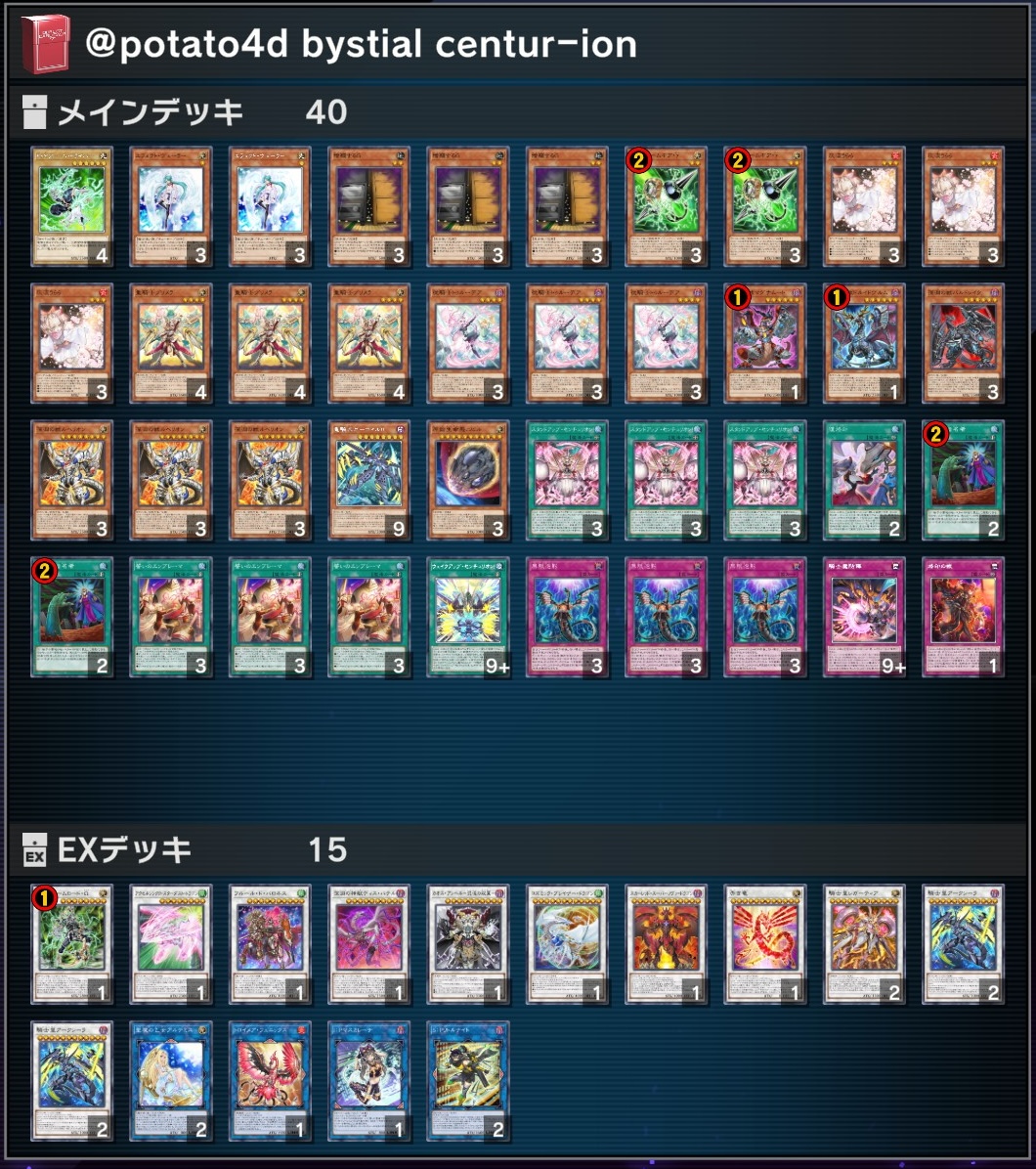 遊戯王 深淵の獣＋センチュリオン デッキレシピ詳細 | ガチまとめ