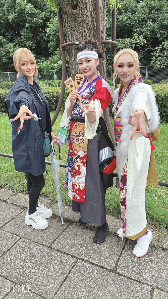 Mix_Berry_gal's tweet photo. 三大よさこいギャルが揃ったよー！！
@4351gal @gatazonn https://t.co/pstL5z6L3d