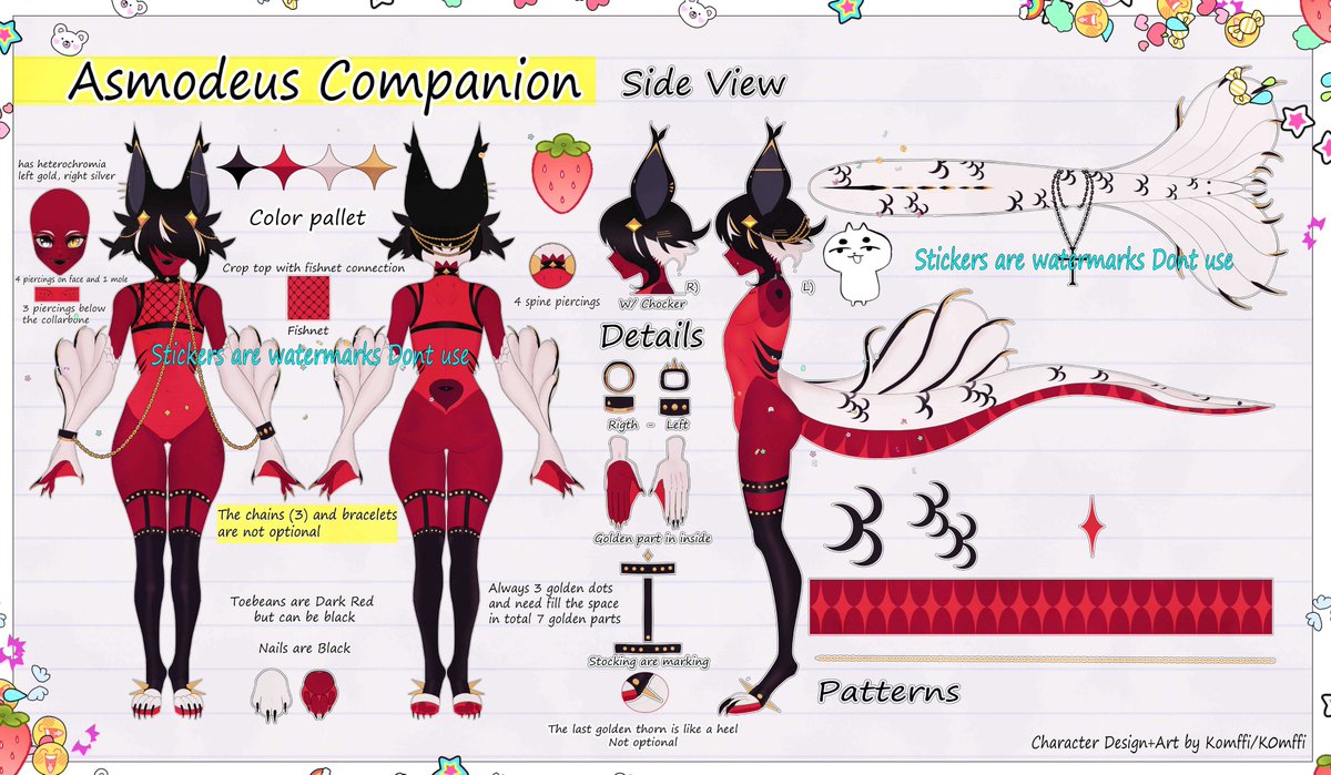 komflake's tweet photo. Some reference sheets i did time ago https://t.co/RUqP9A9q7Y