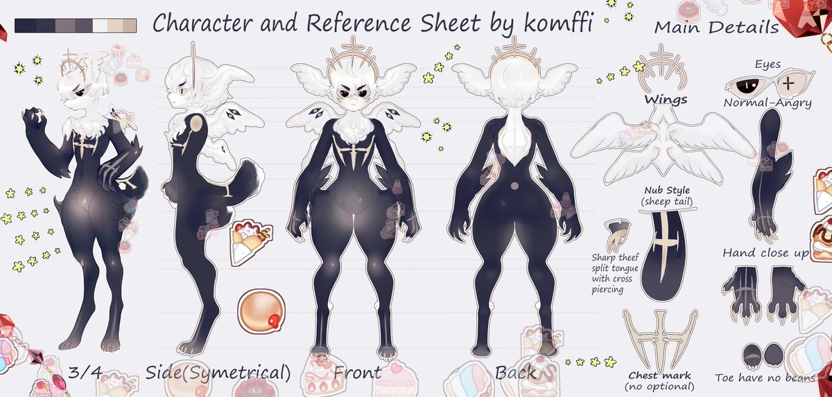 komflake's tweet photo. Some reference sheets i did time ago https://t.co/RUqP9A9q7Y
