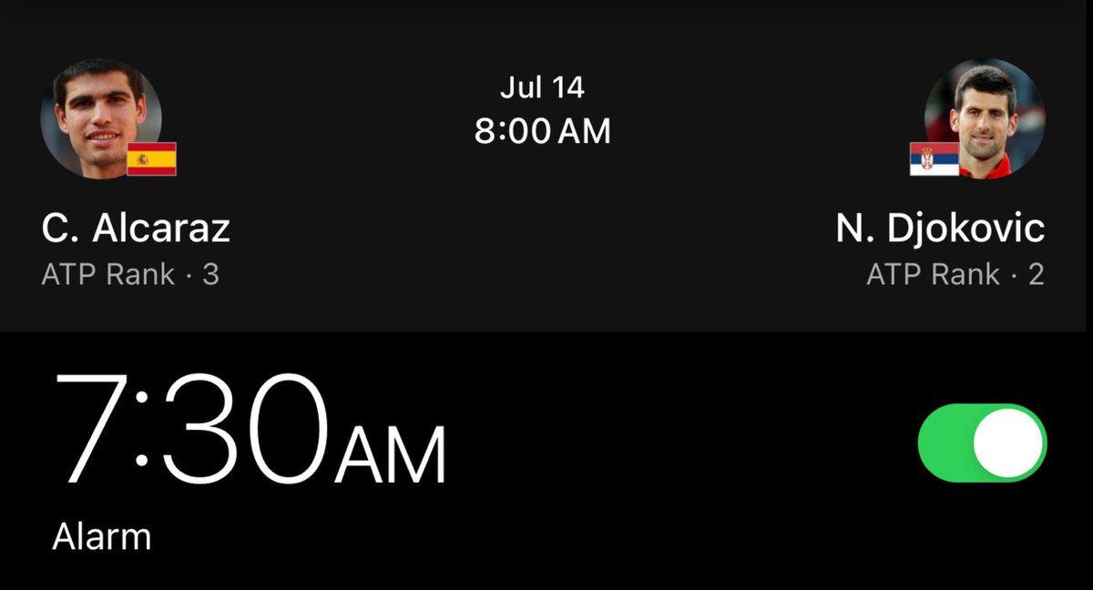 Big match.