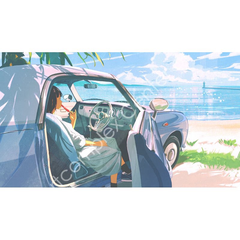 「「フィガロ」 オンラインショップ」|げみのイラスト
