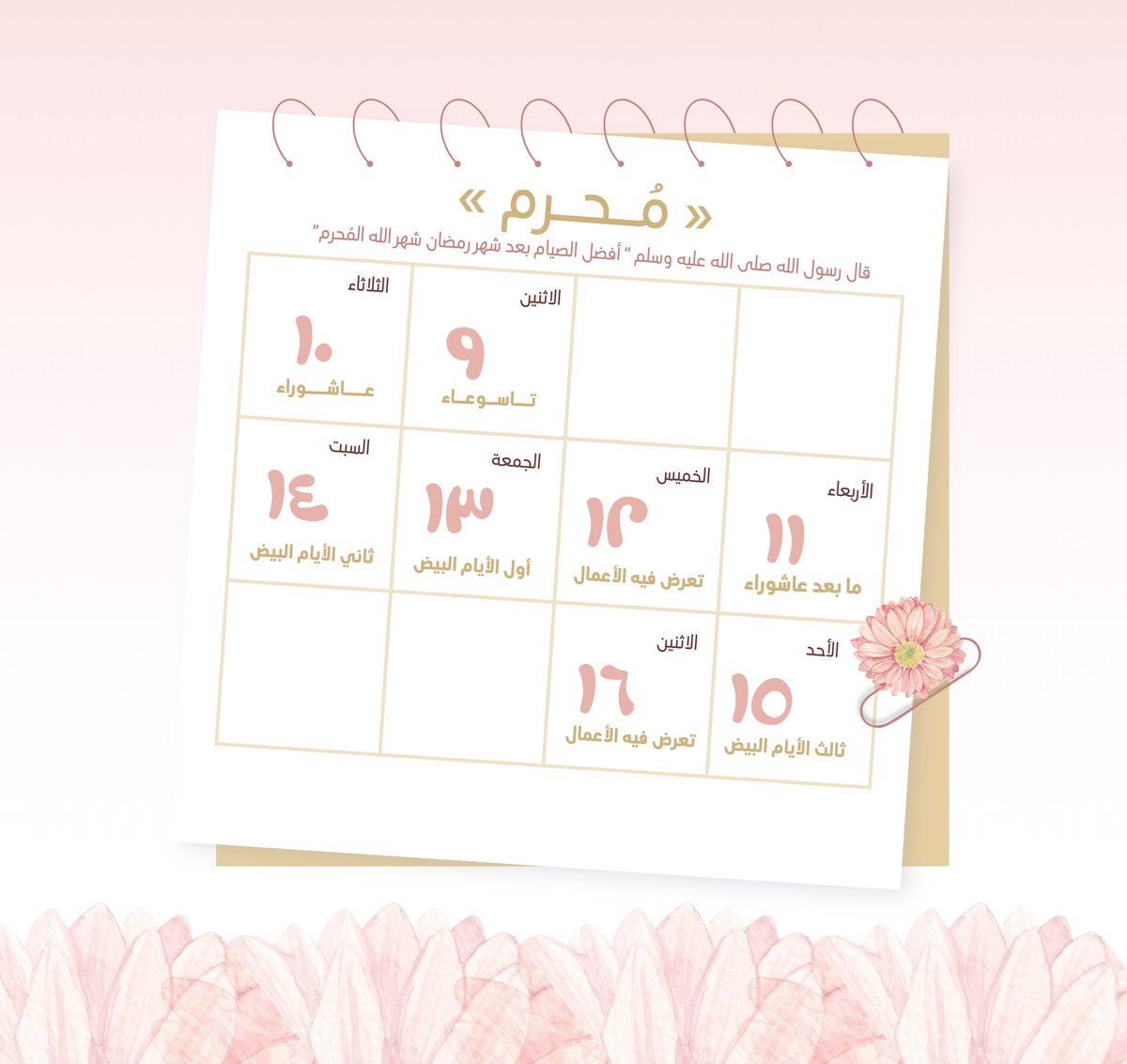 Bhj220's tweet photo. - 🌸💕☁️-

أسـبـوع حـــافــل 
بــنـيــل الـهـبـات
ورِفــعـة الدرجـات
وعـظيـم الحسنات https://t.co/TK2530Qx2R