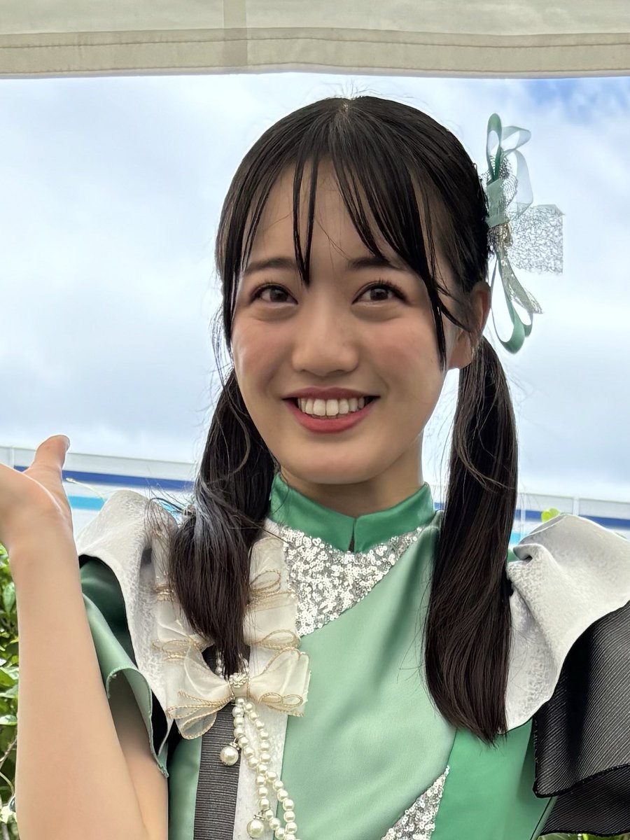 ShimaenagaTaiin's tweet photo. 今日は(初代?)メンカラ衣装!
来てよかった❤️💚
#ばってん少女隊 #ばっしょー #上田理子 #希山愛 #SPARKfes https://t.co/SGTBpbPLSo