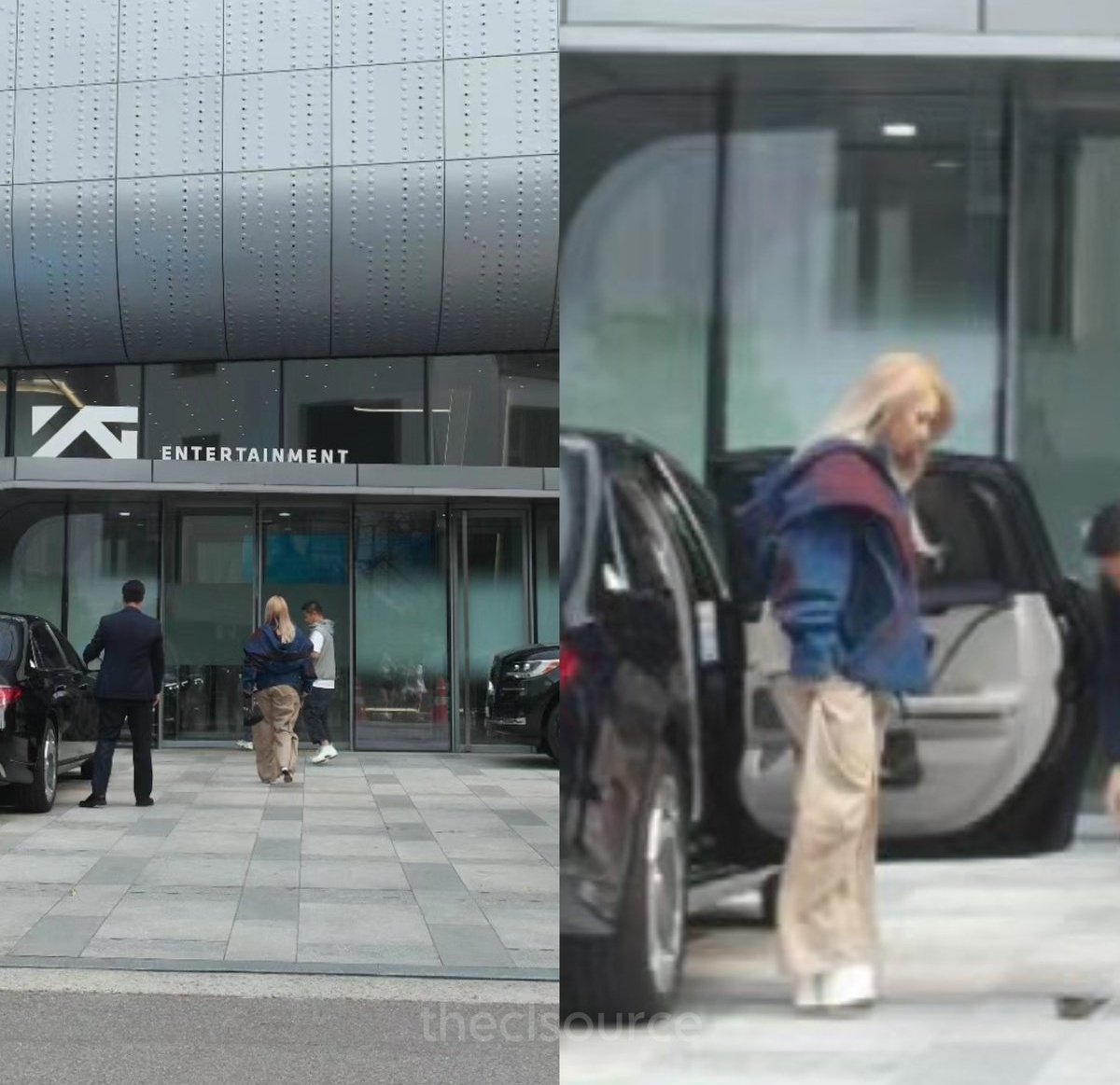 vipbbsun's tweet photo. เชรดดด! CL #2NE1 กำลังเดินเข้าตึก YG รียูเนี่ยนของจริง ไม่เล่นละ! https://t.co/wRGYClw9wB
