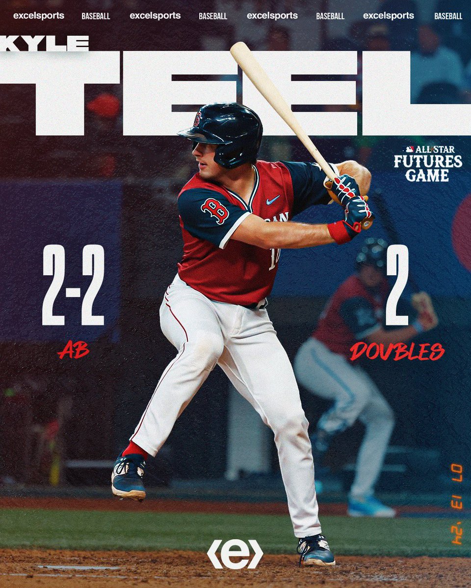 Showed up and showed out at the MLB Futures game 👊 #exceling
