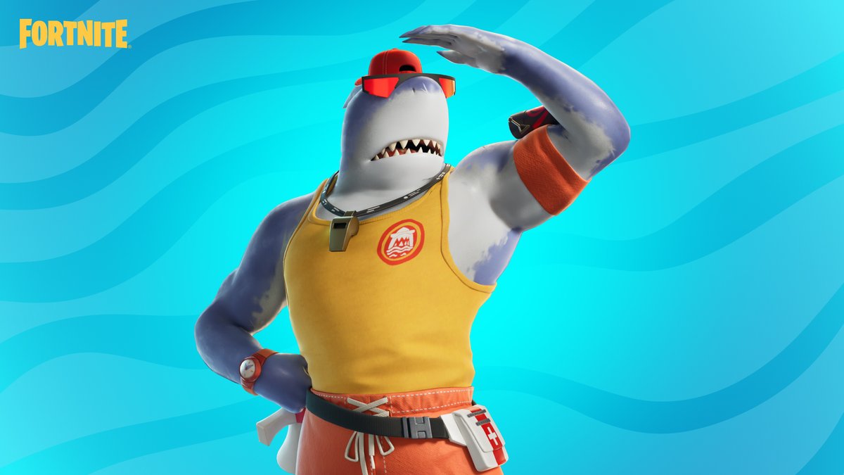 If you see a dorsal, you probably need saving! 

You're in good fins with Safety First Steve, now in the Shop 🩺