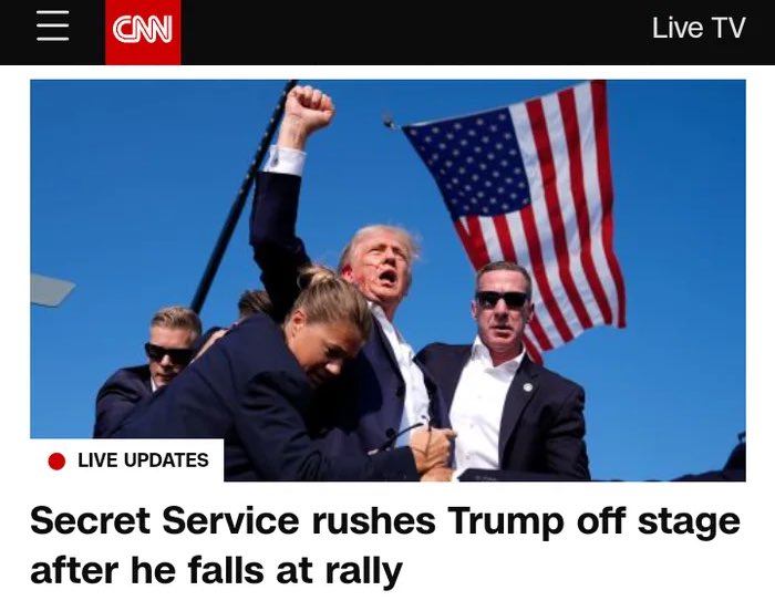 This is why we need free speech social medias . look what cnn says about Donald Trump shooting