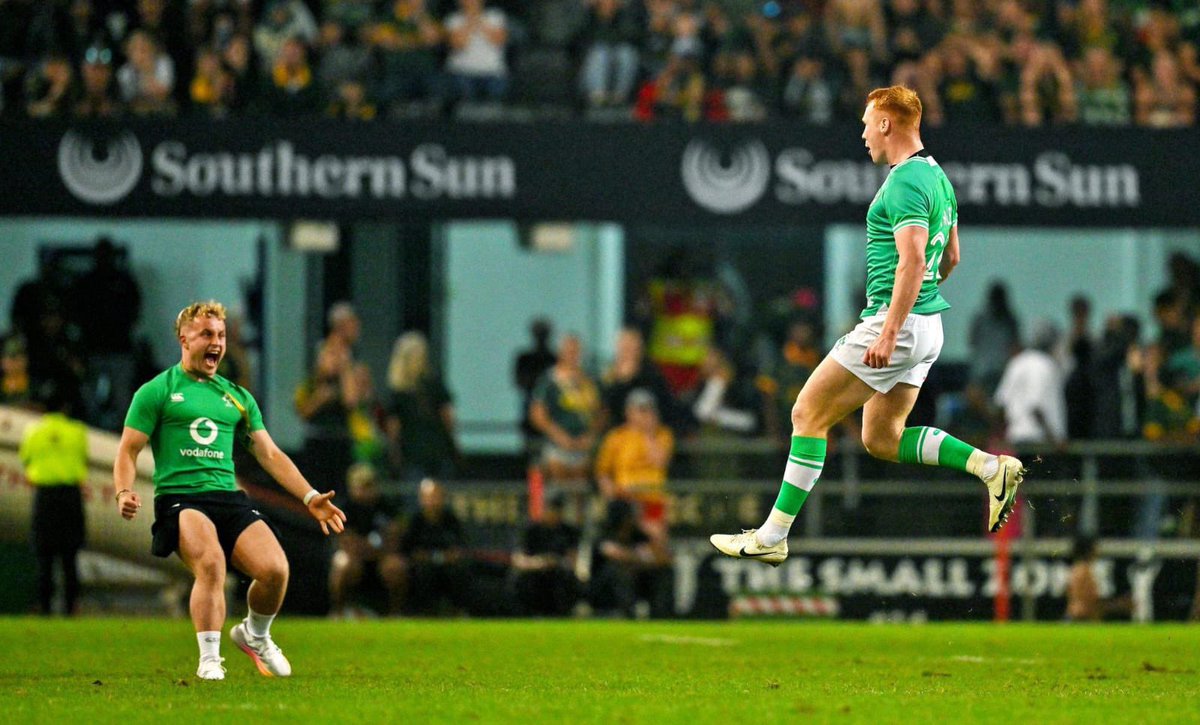 Best ending ever to a week ❤️❤️❤️<a href="/IrishRugby/">Irish Rugby</a>