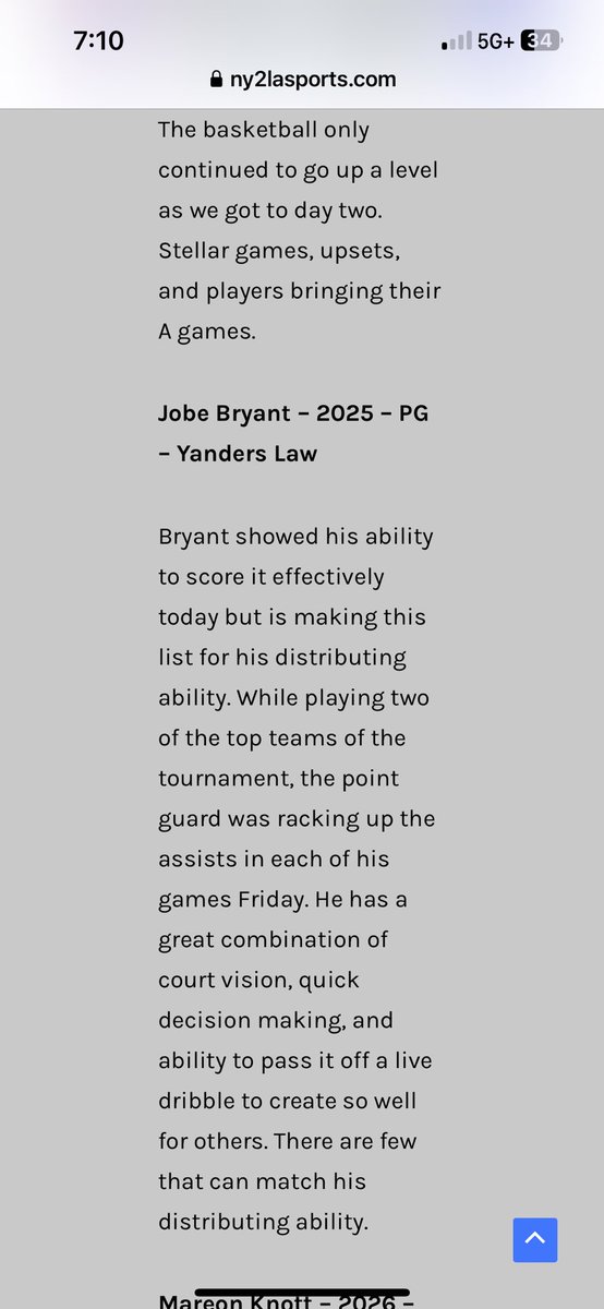 I’m telling you, <a href="/jobebryant011/">Jobe bryant</a> is gonna make somebody very happy.