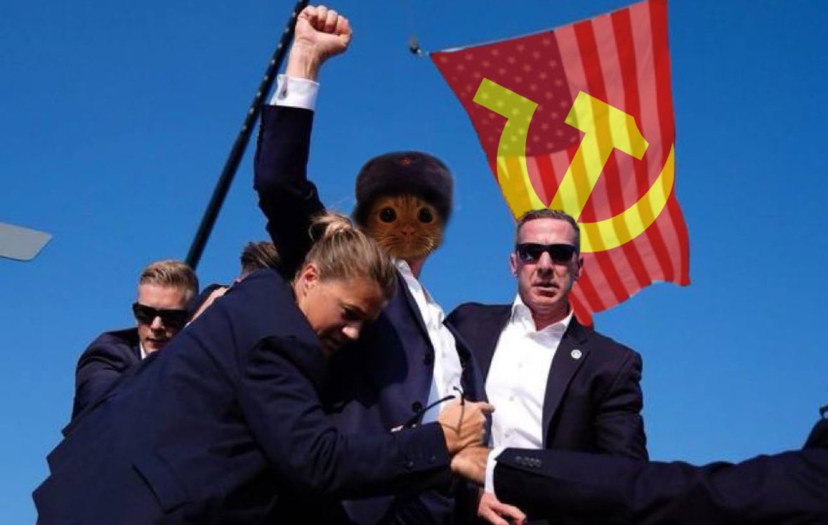 Teflon comrade.